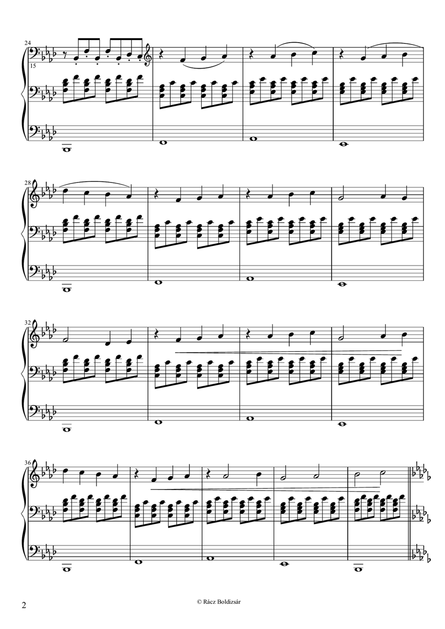 Two Steps from Hell - Heart of Courage organ version Organ Solo scores gallery preview page 2