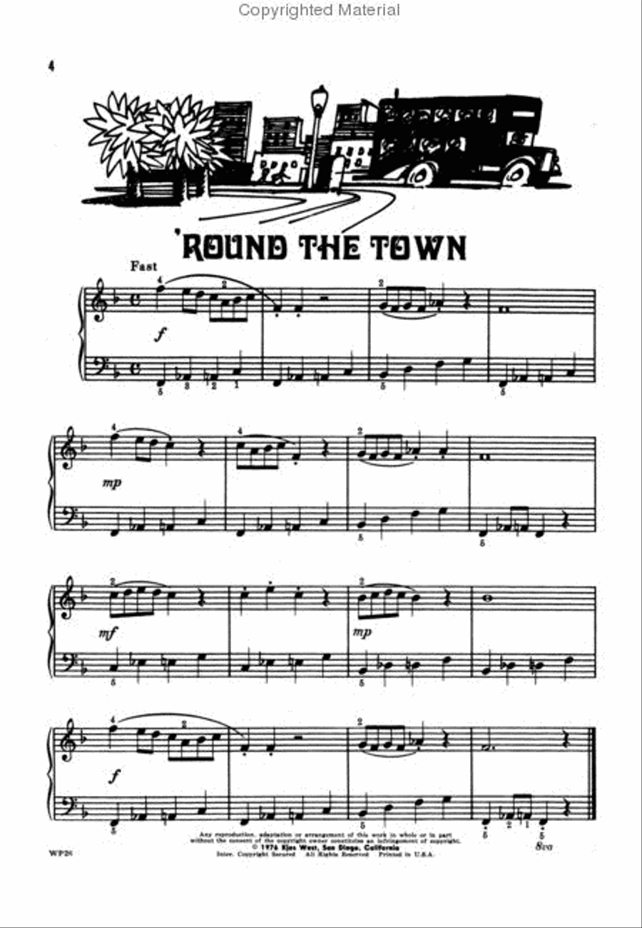 Piano Solos, Level 4 Piano Method scores gallery preview page 2
