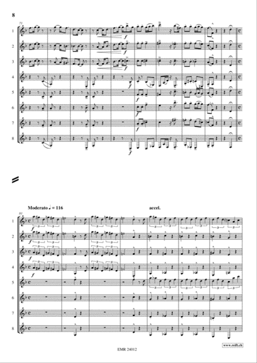 A Portrait Euphonium scores gallery preview page 8