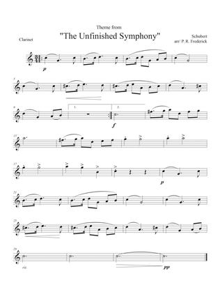 Theme from "The Unfinished Symphony"