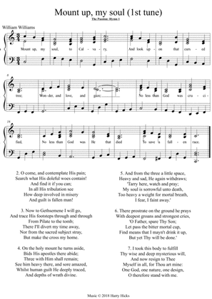 Mount up, my soul. A new tune to a wonderful William Williams hymn.