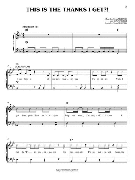 Wish Easy Piano - Sheet Music