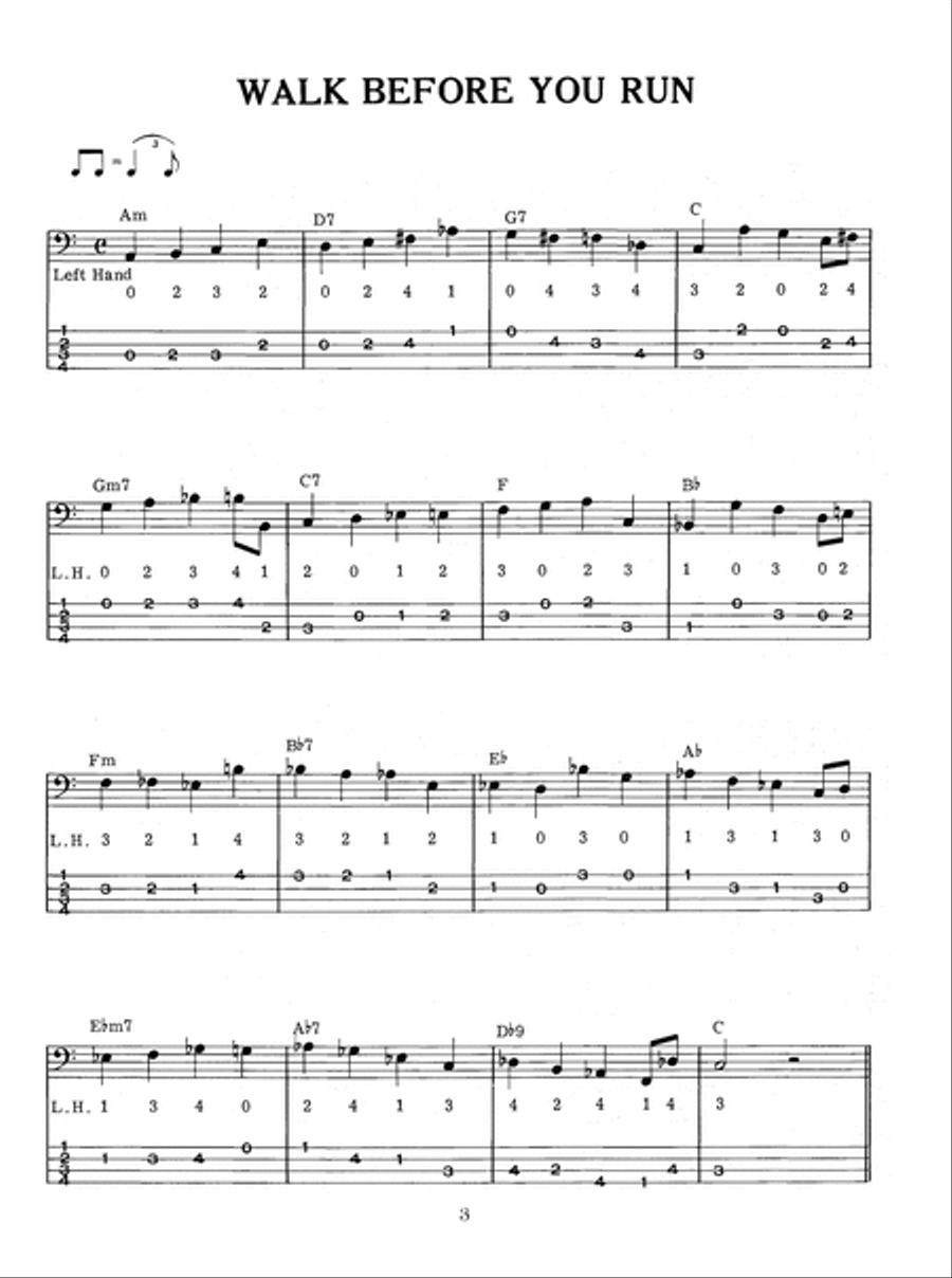 Beginning Bass Solos Bass Guitar scores gallery preview page 4