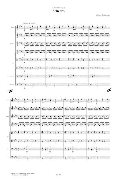 Scherzo for guitar (score)