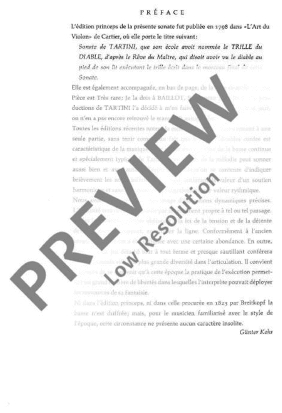Sonata G Minor Violin Solo scores gallery preview page 4