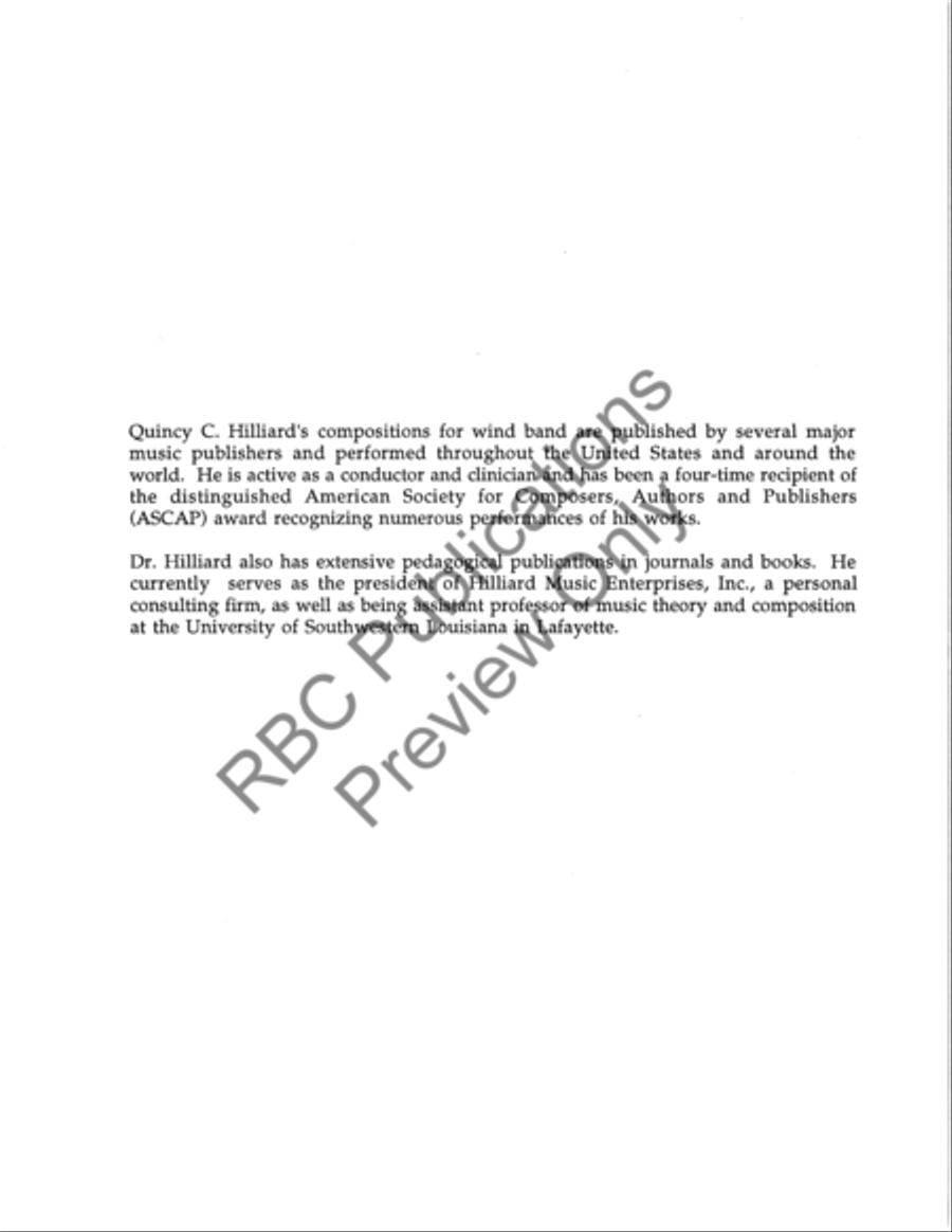 Adagio For Winds Adagio For Winds Concert Band scores gallery preview page 3