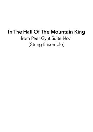Book cover for In The Hall of the Mountain King - String Ensemble