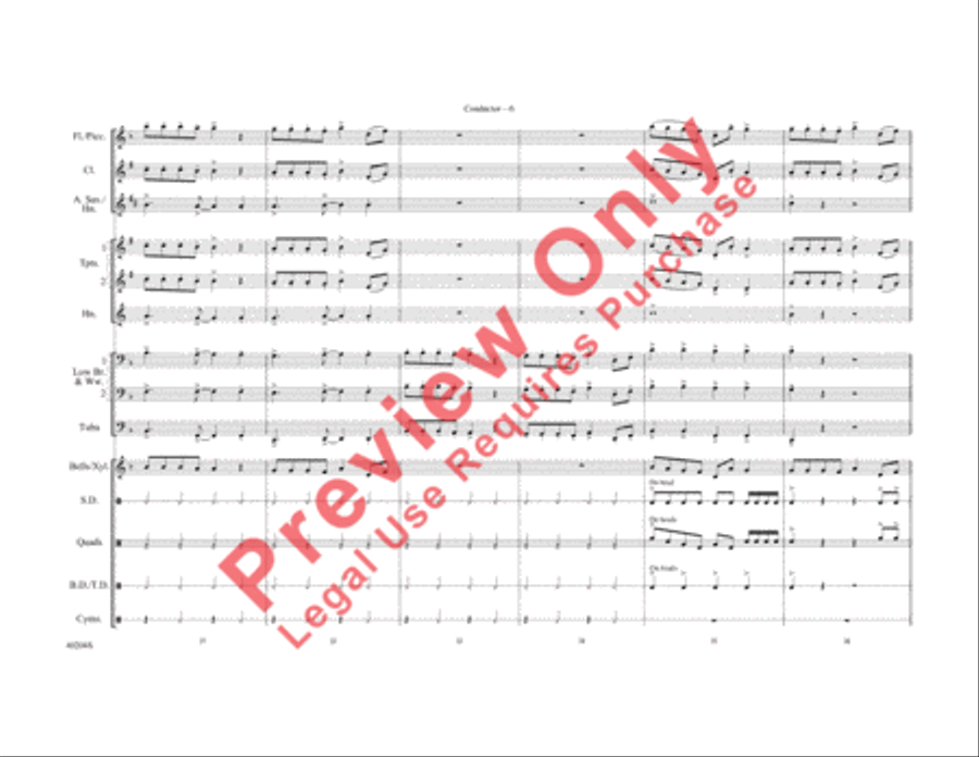 Good Time Marching Band scores gallery preview page 7