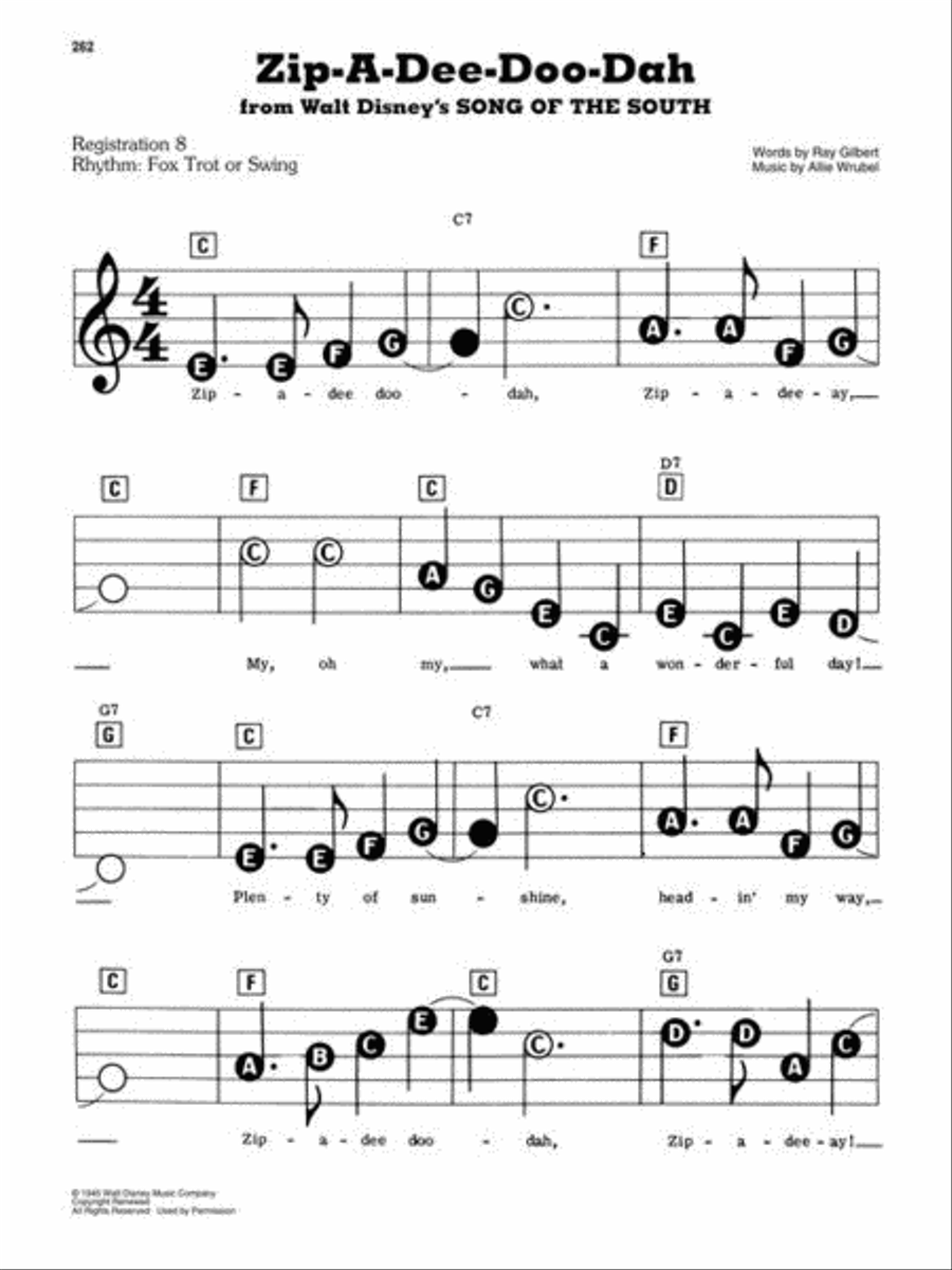 Disney Favorites Voice scores gallery preview page 7