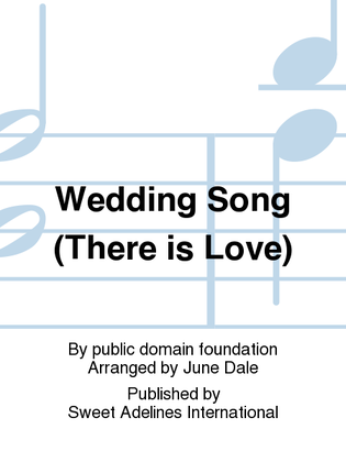 Book cover for Wedding Song (There is Love)