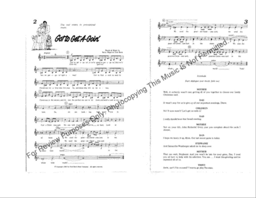 The Greatest Christmas Card 2-Part scores gallery preview page 2
