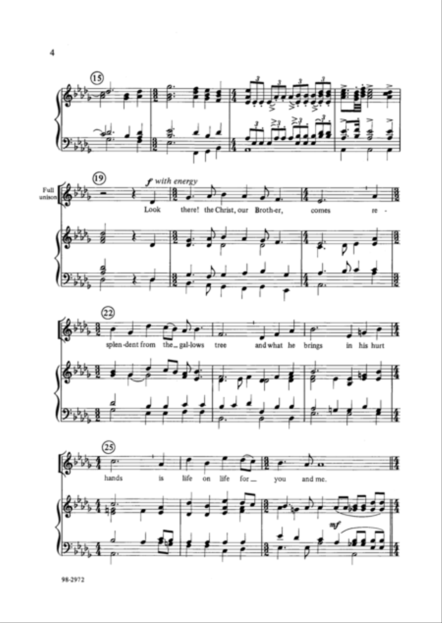 Joy to the Heart Joy to the Heart 4-Part scores gallery preview page 4