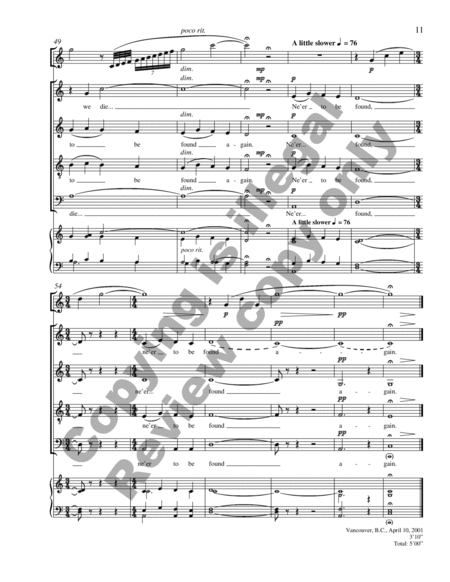 How Sweet and Fair (Choral Score) image number null