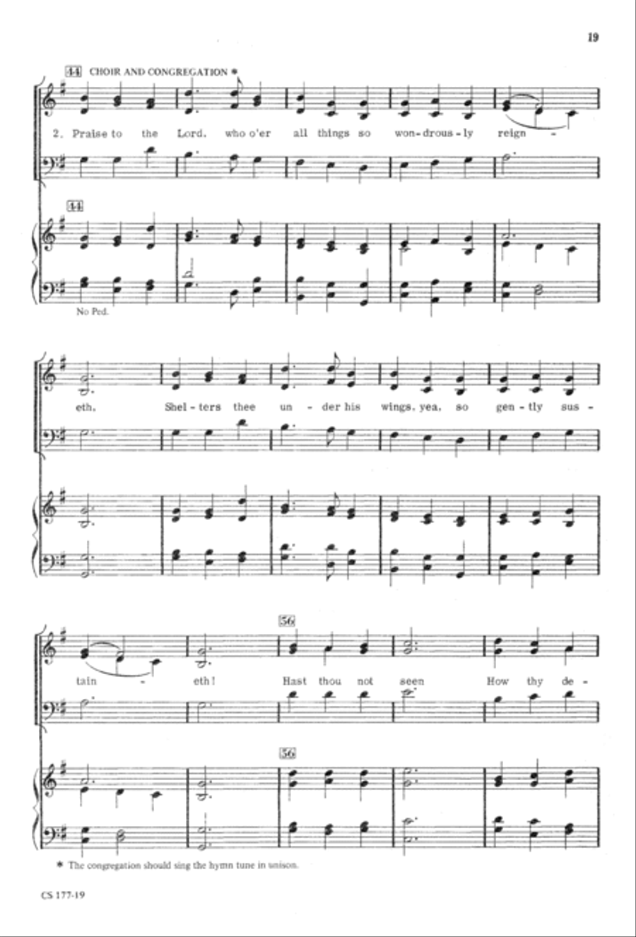 Foundation Anthems 3-Part scores gallery preview page 21