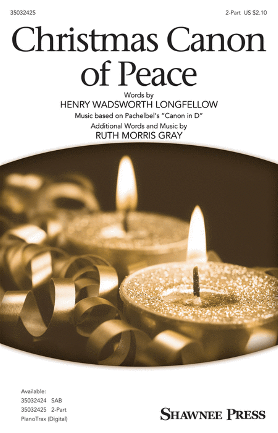Christmas Canon of Peace 2-Part scores gallery preview page 1