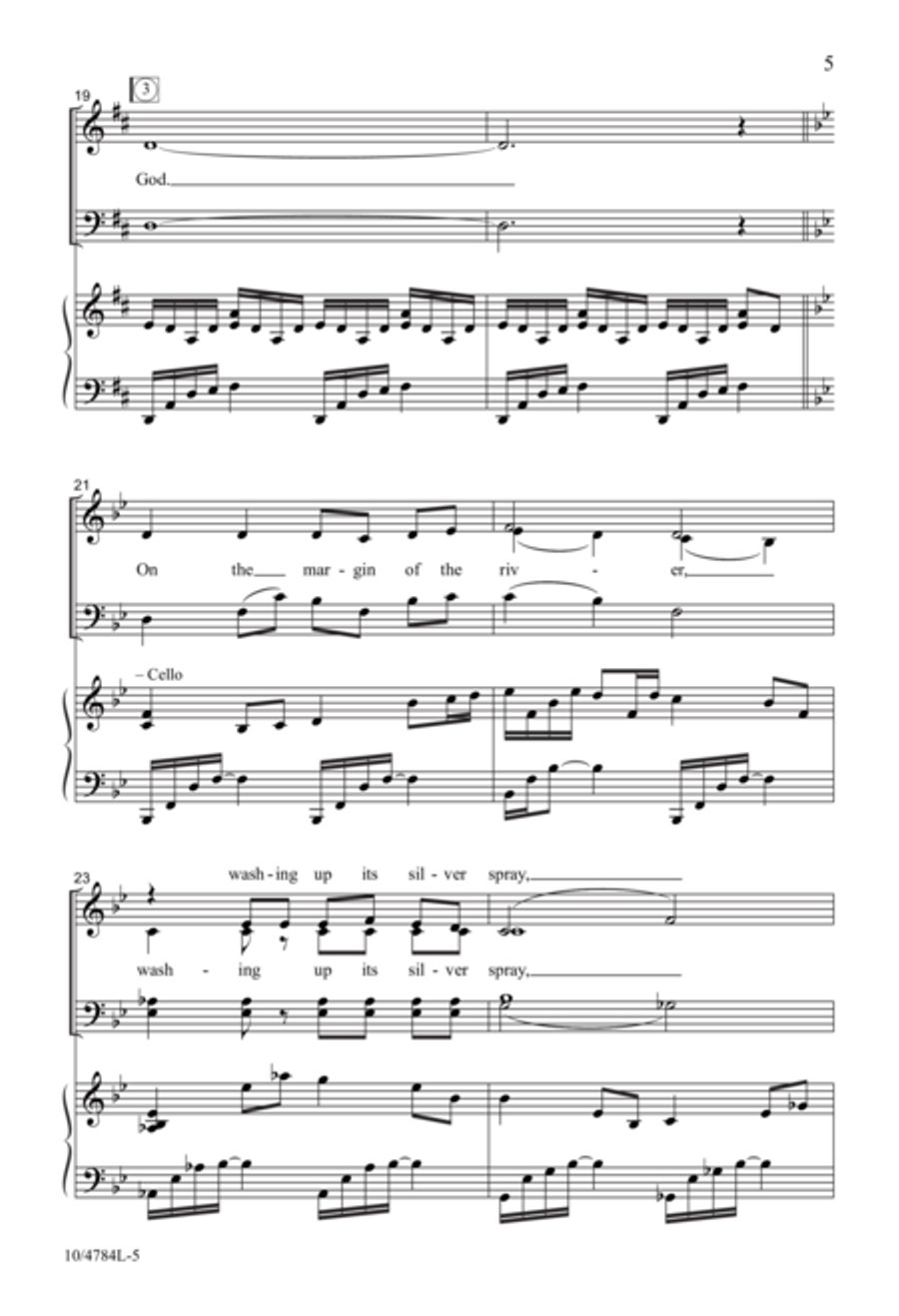Shall We Gather at the River? Shall We Gather at the River? 4-Part scores gallery preview page 5
