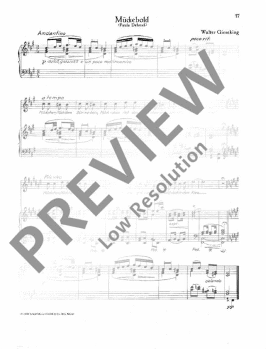 21 Kinderlieder Voice Solo scores gallery preview page 18