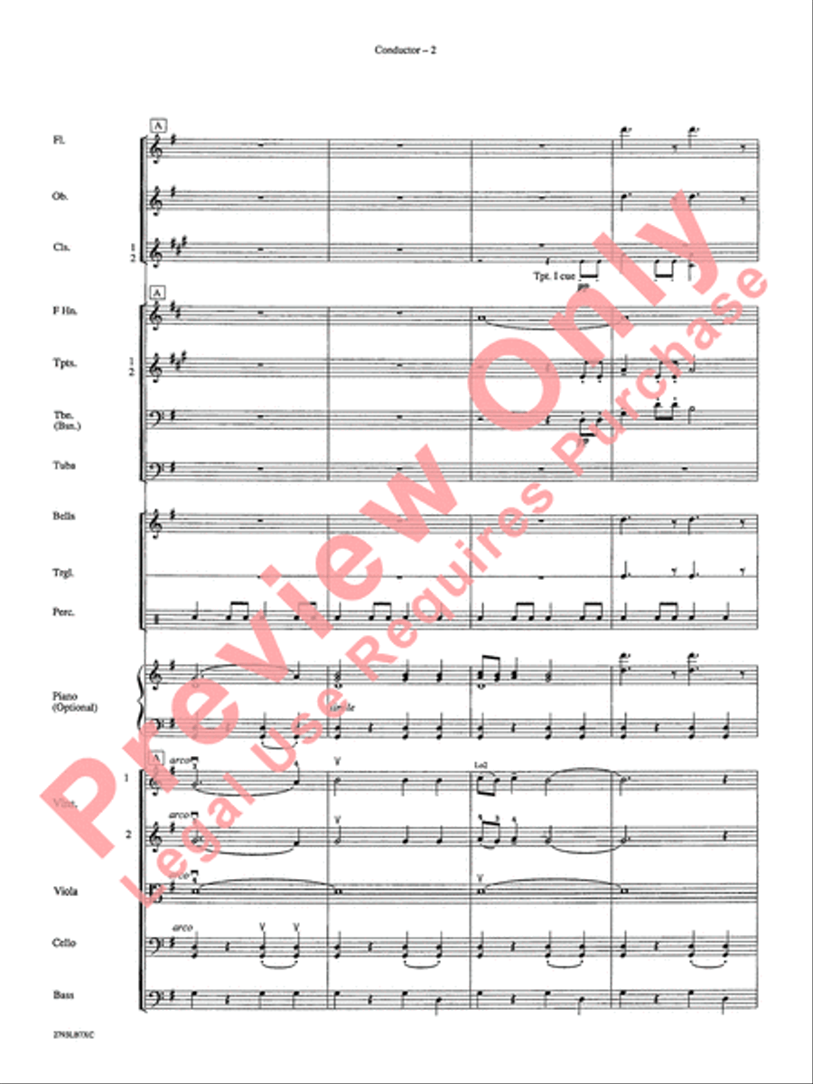 The Little Drummer Boy Full Orchestra scores gallery preview page 4