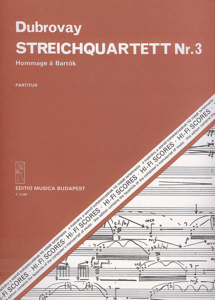 Streichquartett Hommage a Bartok