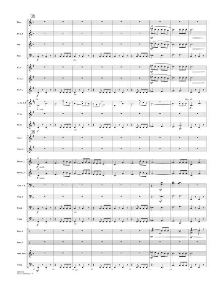Silver Celebration - Conductor Score (Full Score)