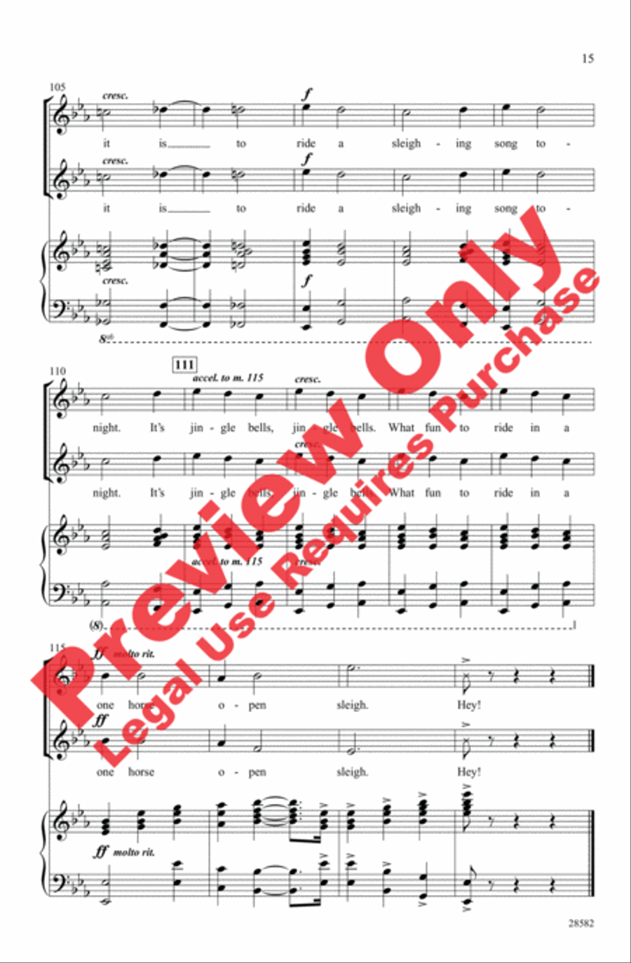 Nutcracker Jingles 2-Part scores gallery preview page 14