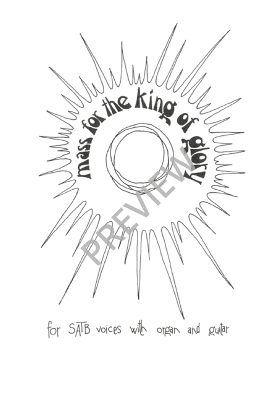 Mass for the King of Glory 4-Part scores gallery preview page 3