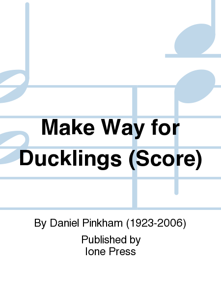 Make Way for Ducklings (Score)