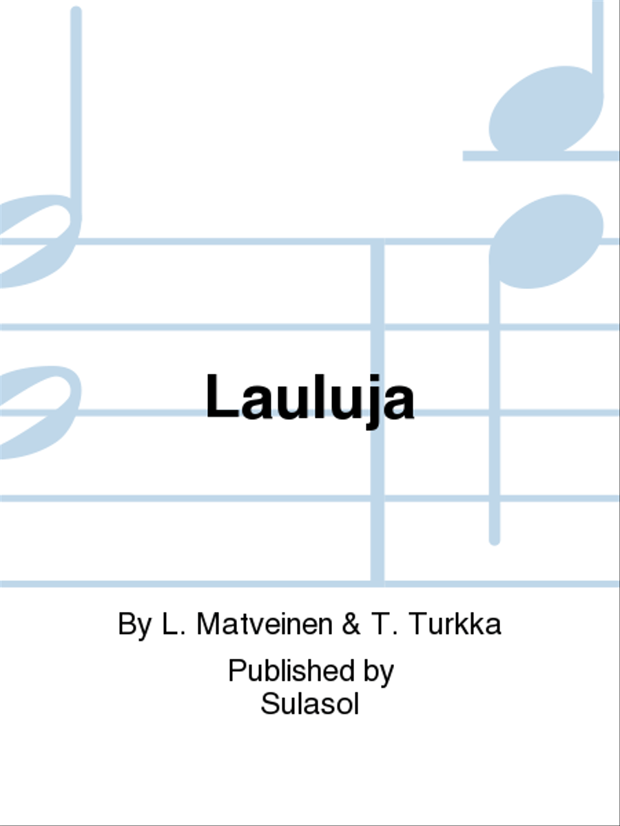 Lauluja Women's Choir scores gallery preview page 1