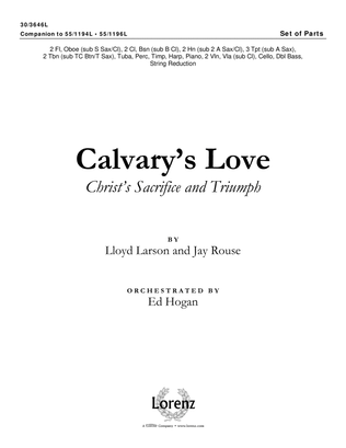 Calvary's Love - Set of Parts