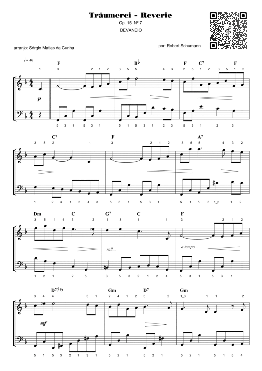 Träumerei - Reverie Piano Method scores gallery preview page 1