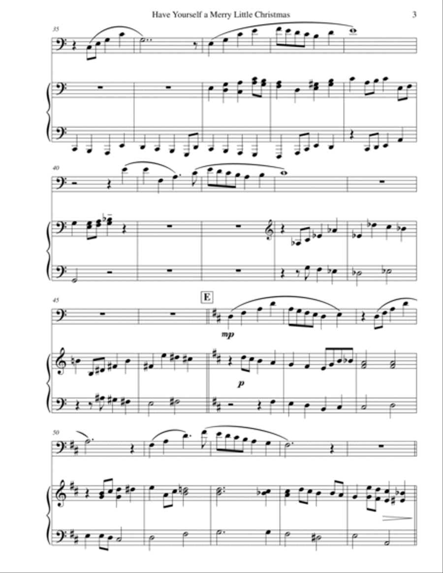 Have Yourself A Merry Little Christmas Piano scores gallery preview page 5