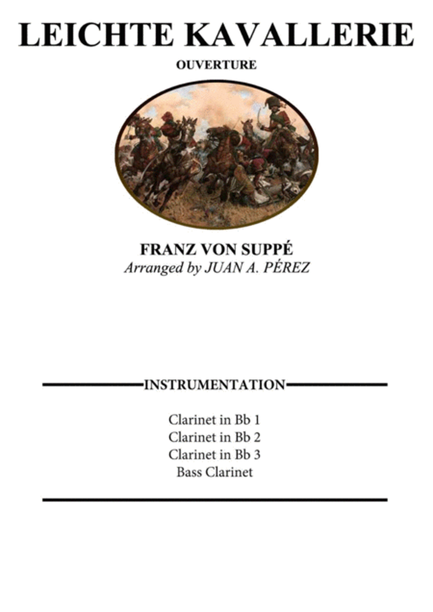 Leichte Kavallerie - Clarinet Quartet image number null