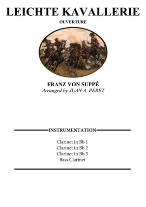 Book cover for Leichte Kavallerie - Clarinet Quartet