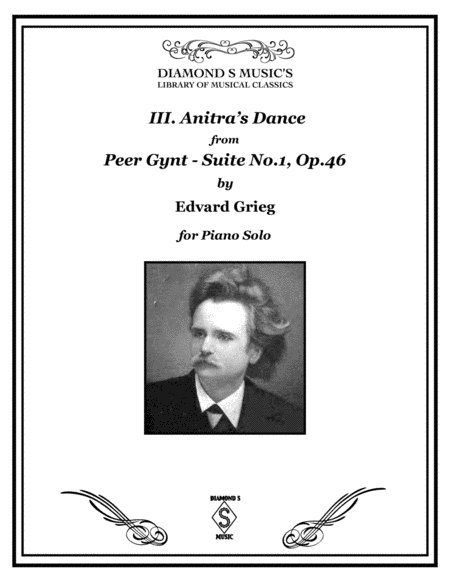 Anitra’s Dance from Peer Gynt Suite No.1, Op. 46 - Edvard Grieg - Piano Solo image number null