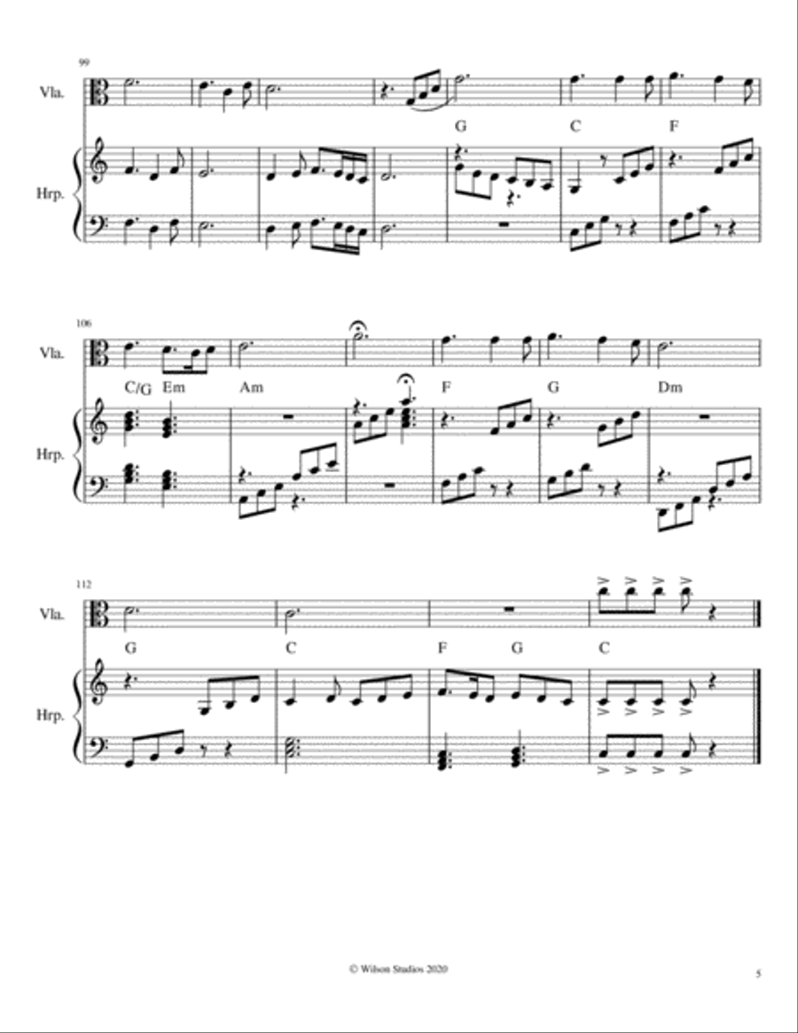 Our Great Savior (Jesus What a Friend For Sinners) Small Ensemble scores gallery preview page 5