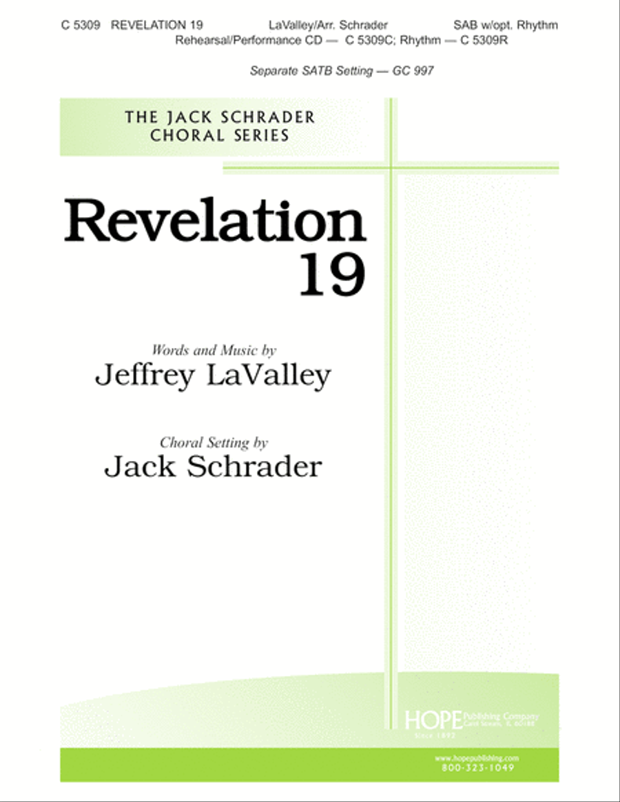 Revelation 19 Revelation 19 3-Part scores gallery preview page 1