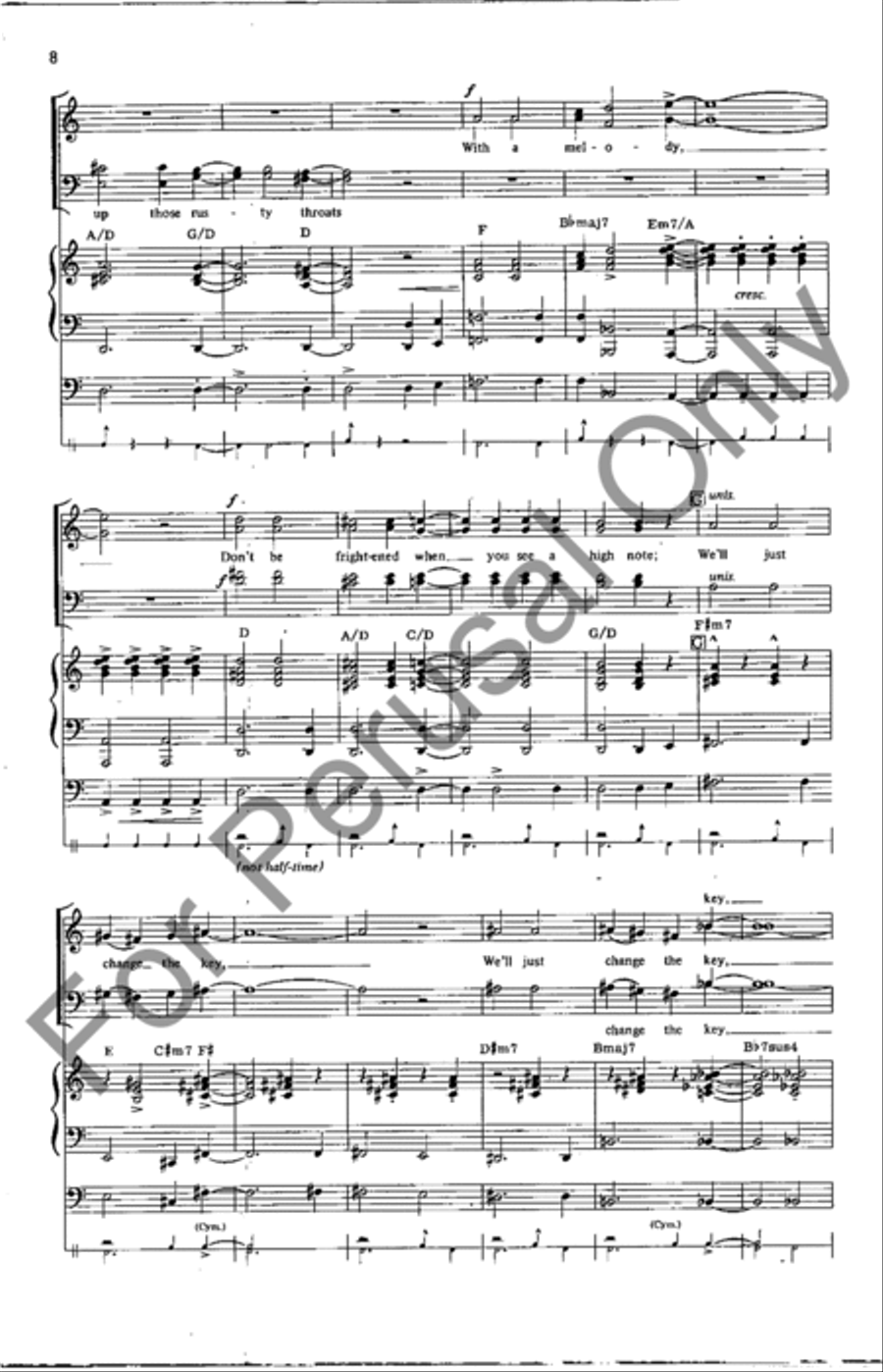 Sing It! Sing It! 4-Part scores gallery preview page 7