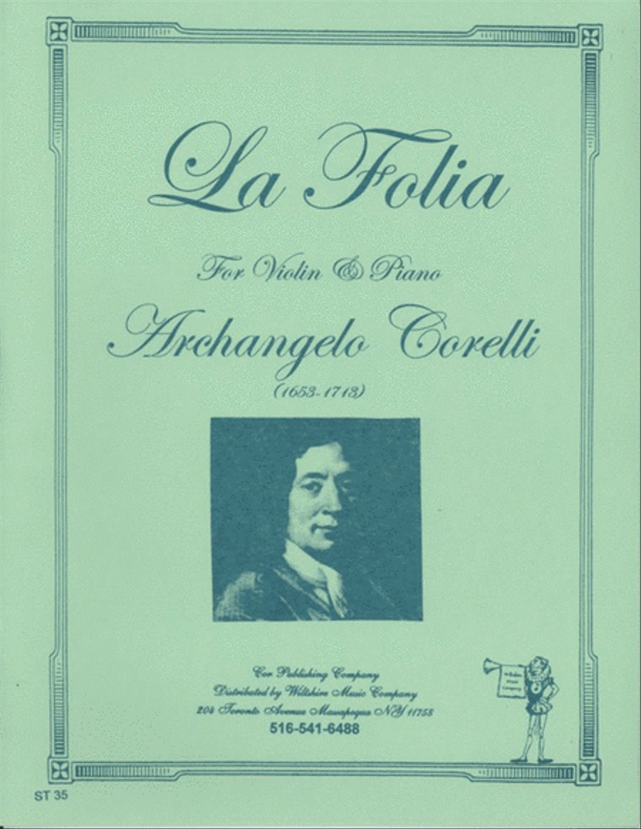 La Folia La Folia Violin Solo scores gallery preview page 1