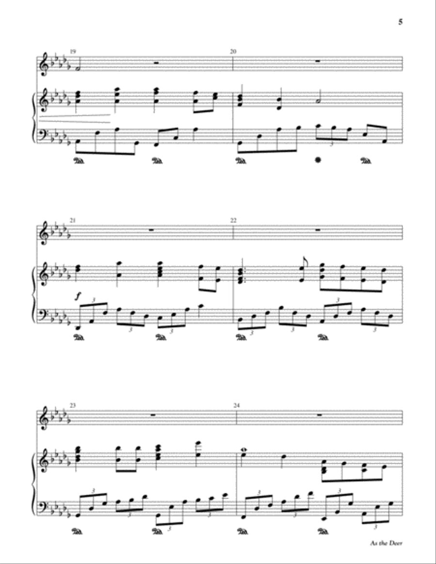 As the Deer Piano scores gallery preview page 13