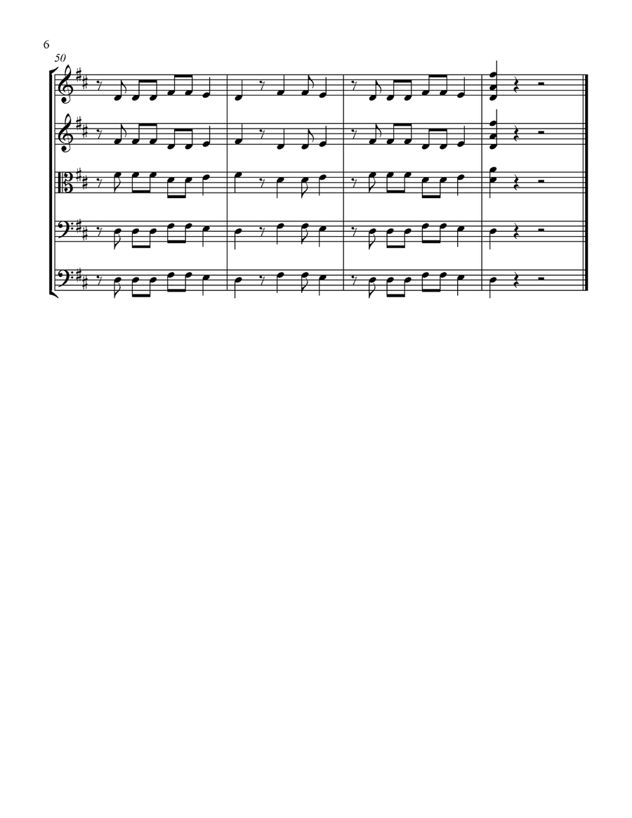 The Magnificent Seven The Magnificent Seven String Quartet scores gallery preview page 6