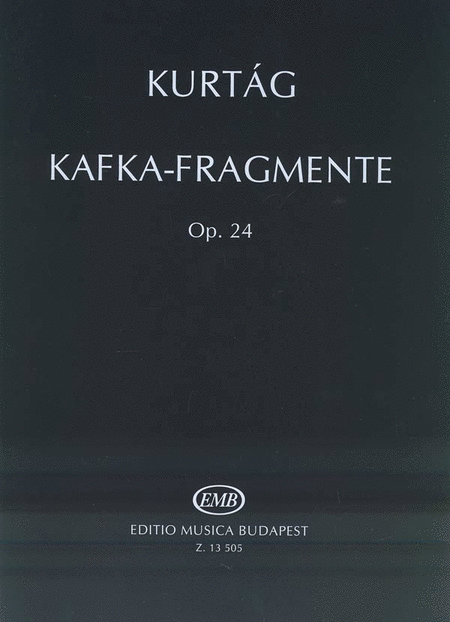 Kafka-Fragmente für Sopran und Violine op. 24