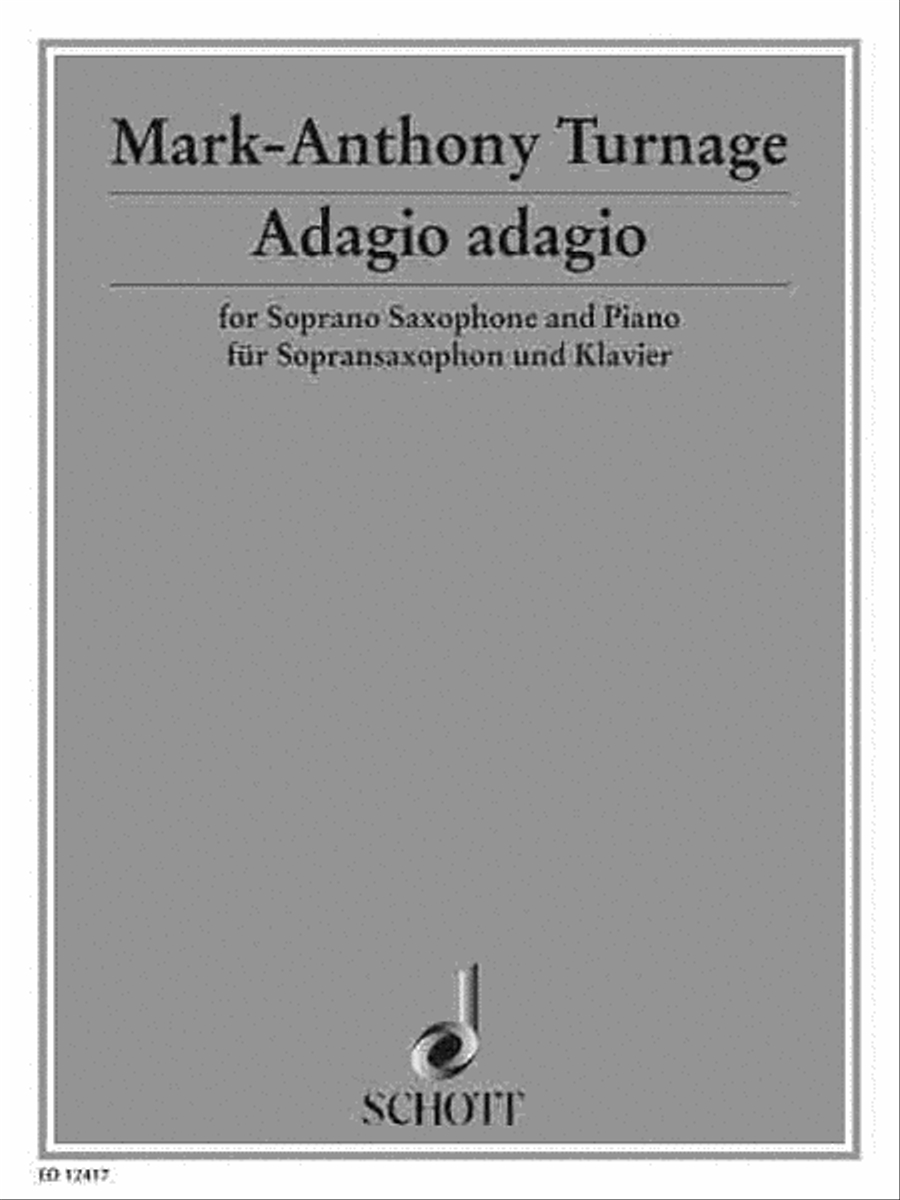 Sarabande Sarabande Soprano Saxophone scores gallery preview page 1