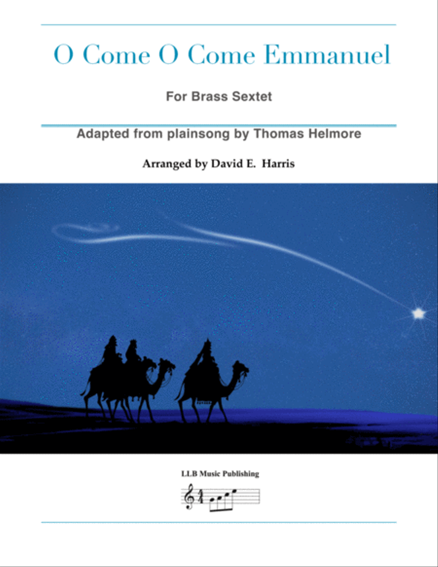 O Come O Come Emmanuel - Brass Sextet Brass Ensemble scores gallery preview page 1