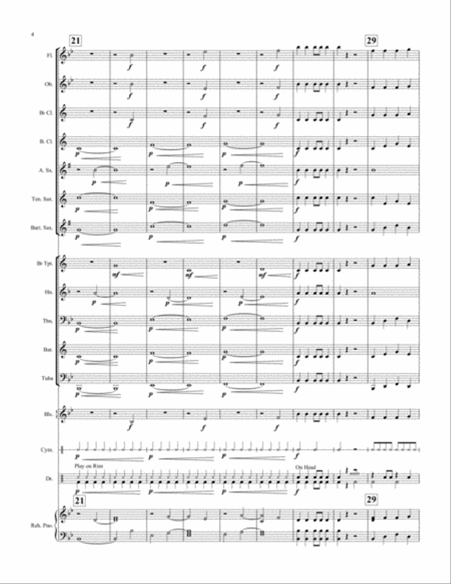 Groove Time Concert Band scores gallery preview page 5