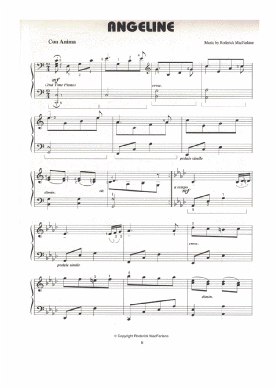 Music My Way by Roderick MacFarlane Easy Piano scores gallery preview page 6