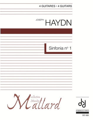 Book cover for Sinfonia no. 1