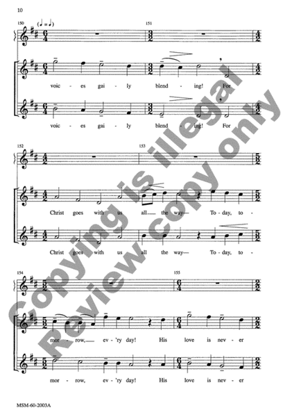 O Morning Star, How Fair and Bright (Choral Score)