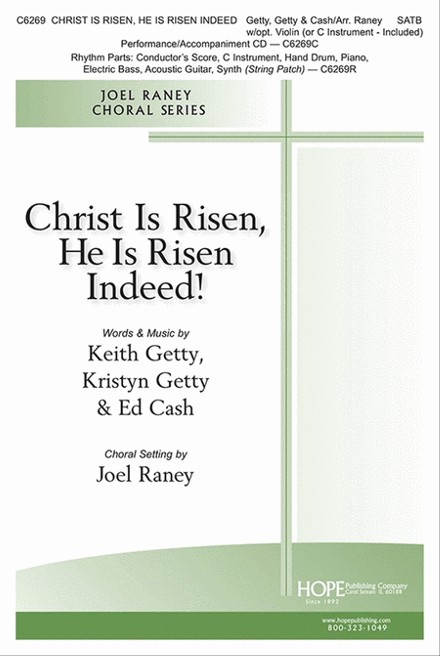 Christ Is Risen! He Is Risen Indeed! Choir scores gallery preview page 1