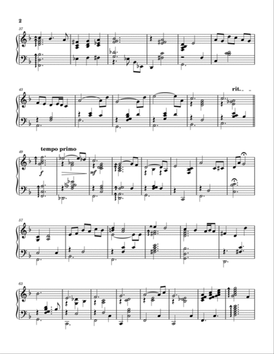 Anna Piano Solo scores gallery preview page 3