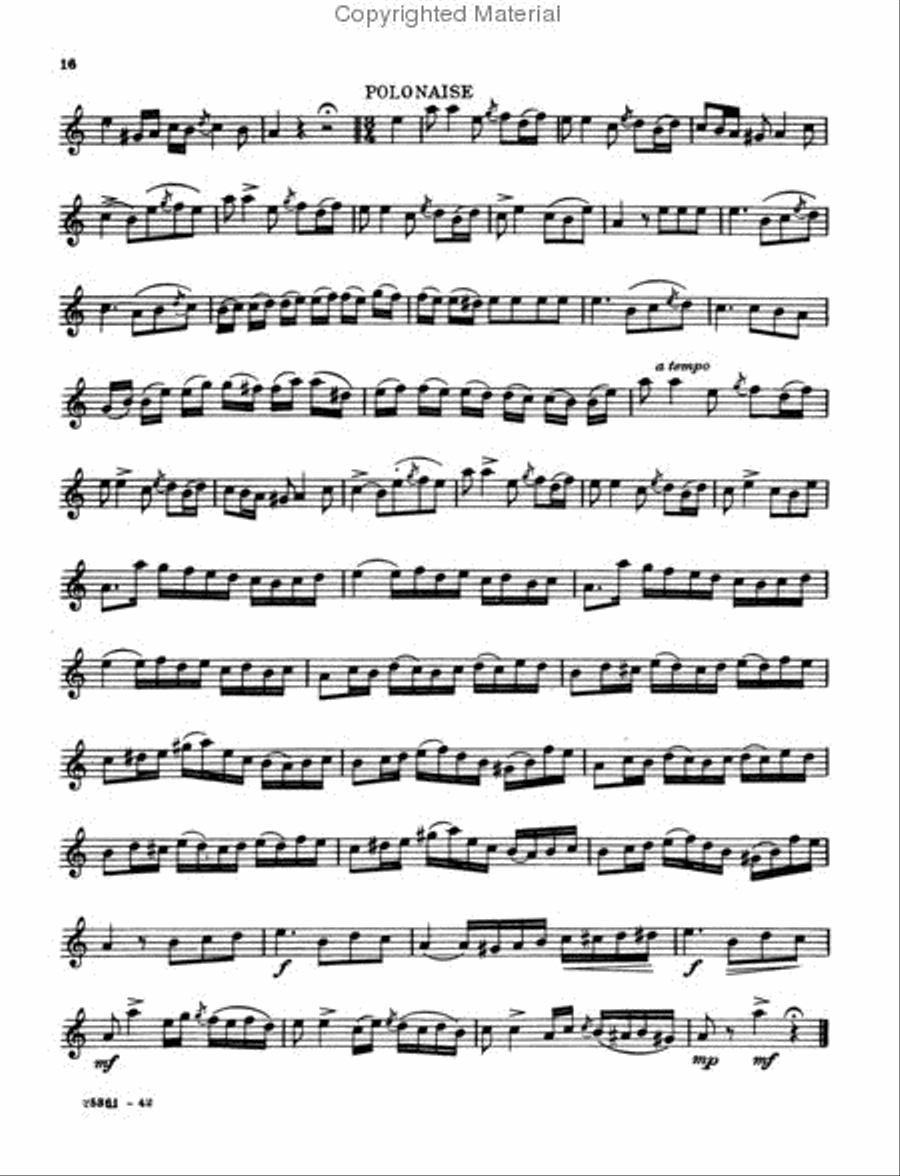 Twenty Seven Melodious and Rhythmical Exercises Oboe scores gallery preview page 3